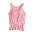 thumbnail image 5 of Baberdicy Women's Padded Tank Tops Built in Bra Sleeveless Yoga Workout Camisoles Casual Undershirts, Pink L, 5 of 8