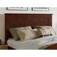 thumbnail image 6 of AFI Nantucket Full Wood Platform Bed with Footboard and Twin Trundle, Walnut, 6 of 14