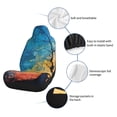 thumbnail image 6 of Honeii Abstract Night Sky Tree for Car Seat Covers Full Set, Seat Covers for Cars, Car Seat Protector Waterproof, Leather Car Seat Cushion-2 PCS, 6 of 9
