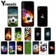 thumbnail image 2 of Yinuoda-Coque de téléphone Fire Football, Ballon de football, iPhone 13, 5, 5Sx, 6, 7, 7plus, 8, 8Plus, X, XS, MAX, Poly, Haute qualité qiuyongming unisex, 2 of 2