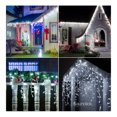 thumbnail image 4 of Cascada Led 500L-CW Mundo Lucido 10 mts 500 luces Exterior Navidad Blanco frio, 4 of 9