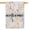 White-59, variant on Spring Summer Multicolored Flower Leaves Garden Flag 28x40 Inch Double Side for Outdoor Courtyard Garden Decor Flowers Welcome Holiday Flag for Outside Decoration