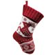 thumbnail image 2 of Christmas Festival Present Bag Stocking Shaped Candy Holder 17x15cm Red For Children Family 1Pcs, 2 of 5