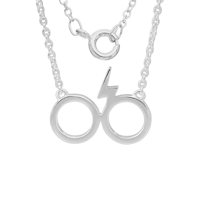 Warner Brothers Unisex Harry Potter Silver Plated Brass Glasses