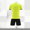 thumbnail image 6 of Tdoqot Boys Active Outfit Sets- Short Sleeve Summer Quick Dry Kids Clothes Basketball Tees and shorts Yellow Size 9-10 Years, 6 of 7
