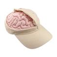 thumbnail image 1 of Xihbxyly Gorra con Diseño de Cerebro, Divertida, Correa Ajustable para Un Ajuste Cómodo, Protección Solar para Actividades Al Aire Libre, Accesorio Divertido para Salidas Informales, Talla Única., 1 of 5