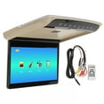 thumbnail image 2 of 1920x1080 11.6 Inch Resolution FHD Screen Car Roof Monitor Flip Down Overhead Multimedia Car Ceiling Over Head Video Display with USB SD HD Multimedia Interface Port No DVD Drive, 2 of 7