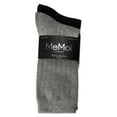 thumbnail image 5 of MeMoi Women's 2 Pair Ribbed Flat Knit Wool Blend Crew Socks - Mens - Male, 5 of 11