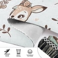 thumbnail image 4 of Cute Deer Ride Scooter Runner Area Rug 2x6 Soft Non-Slip Washable Bedside Carpet for Hallway Bedroom Living Room Home Decor, 4 of 8