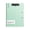 Green, variant on A4 Clipboards Foldable Folder Clipboard, Plastic Clipboards with Double Low Profile Clip, File Folder Storag Clip Board, 12.6"x9.5"