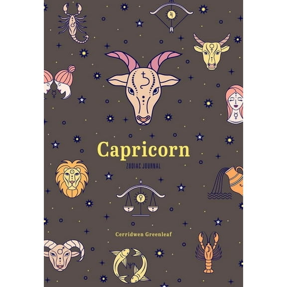 Zodiac Journals Capricorn Zodiac Journal: (Astrology Blank Journal, Gift for Women), (Hardcover)