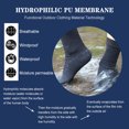 thumbnail image 6 of Winter Waterproof Outdoor Adventure Socks For Adults - Breathable  Warm  And Waterproof Socks For Skiing  Water Sports  Hiking  Cycle - Ideal For Exploring  Mountaineering  And, 6 of 6