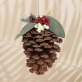 thumbnail image 2 of 11-12cm 6pcs Natural Pine Cones, Large Pinecone,Natural Pinecone Ornaments Big Pinecones for Autumn and Winter Decor, 2 of 5