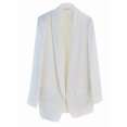 thumbnail image 1 of Women's Office Lightweight Loose Fit Solid Color Blazer Notch Collar Long Sleeve, 1 of 10
