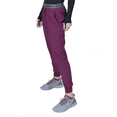 thumbnail image 3 of Elements Select ES2386 Women's Jogger Scrub Pants Wine XX-Small, 3 of 7