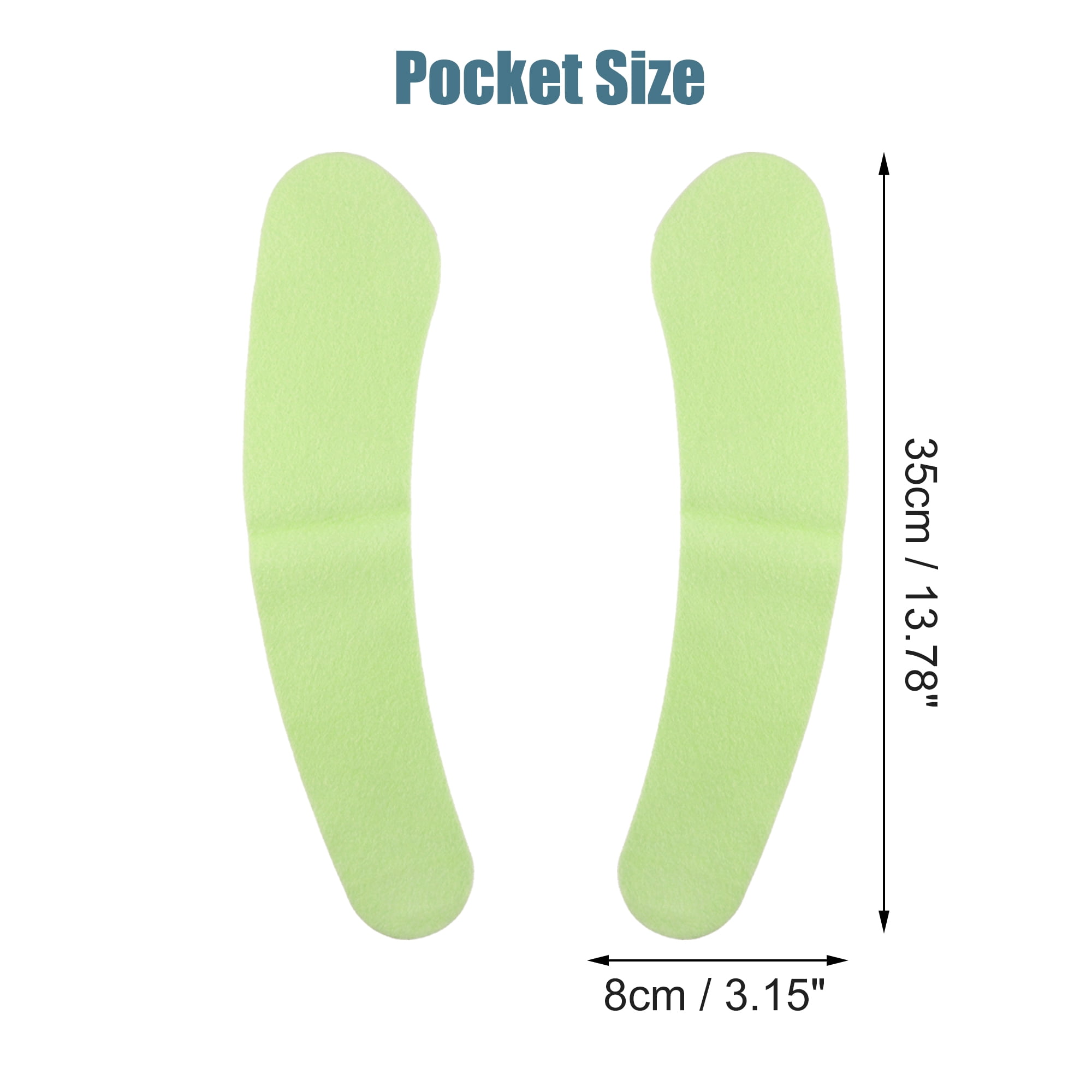 Unique Bargains 4pair Toilet Seat Cover Pad Bathroom Warm Toilet Seat Cushion Reusable Multi-color S