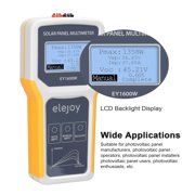 EY1800W/EY1600W/EY800W/EL400B Solar Panel Tester Photoic Panel Multimeter Auto/Manual MPPT Detection Tool Voltmeter