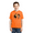 Orange, variant on Wild African Lion and Cheetah Animal Lover Boys Graphic Youth T-Shirt