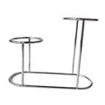 thumbnail image 3 of Soporte de bola de vidrio perfecl soporte de metal decoración del hogar Base Plateado, 3 of 8