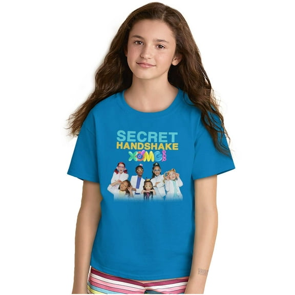 XOMG POP Secret Handshake Song Girls Kids T Shirt Tees Teen Brisco Brands L