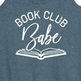 thumbnail image 3 of Instant Message - Book Club Babe - Women's Racerback Tank Top, 3 of 6