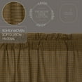 thumbnail image 4 of VHC Brands Tea Cabin Green Plaid Blackout Panel 84x50, 4 of 6