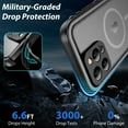 thumbnail image 3 of SPORTLINK Waterproof Case for iPhone 14 Pro with Mag-Safe Shockproof Protective Cover 6.1 inch, 3 of 7