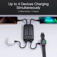 thumbnail image 2 of Power Bank FancyBean M7 de 12800 mAh, 4 salidas, diseño delgado, 2 of 7