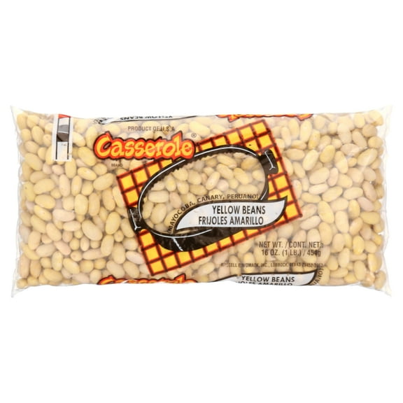 Casserole 1 lb Yellow Beans. Tree Nut-Free and Peanut-Free