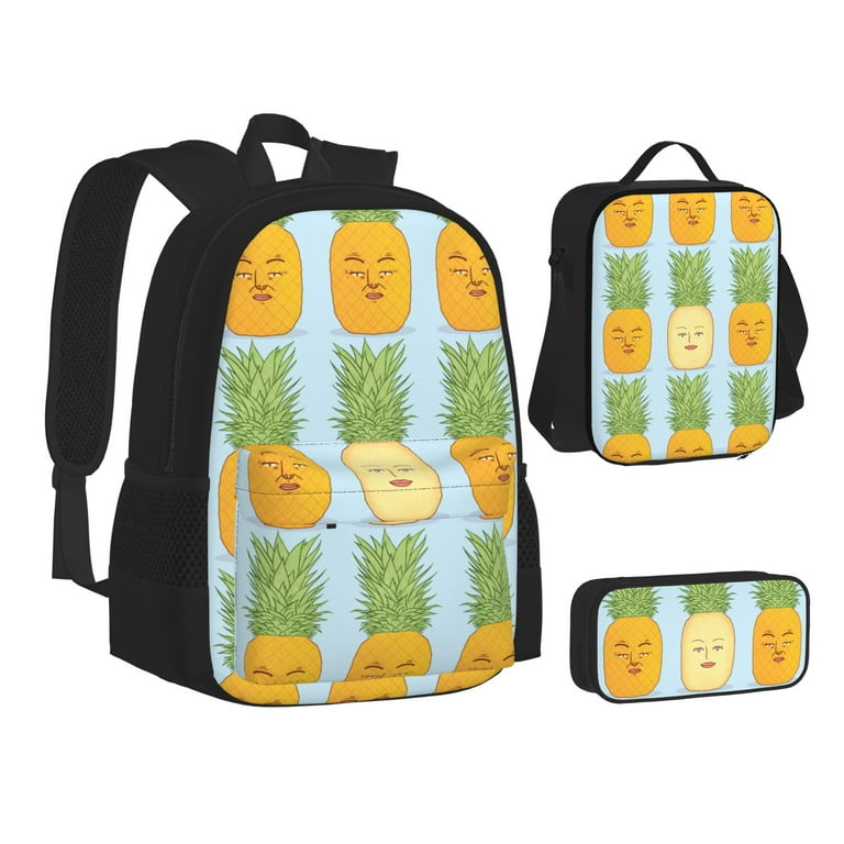 Pineapple backpack shop and lunch box