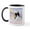 White/Black Inside, variant on CafePress - Papillon Angel In Clouds Mug - 11 oz Ceramic Mug - Novelty Coffee Tea Cup