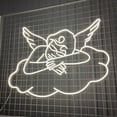 thumbnail image 2 of Glowneon Angel Neon Signs, Long-lasting Lights Art Decor, 2 of 4