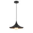 thumbnail image 3 of Pendentif de style moderne noir et or, 3 of 3