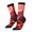 2 Black-1, variant on Red Moon Lava Print Adult Socks for Men & Women,Calf Socks, Ankle Socks,Boots Socks,Breathable Casual Sock,Unisex Crew Socks