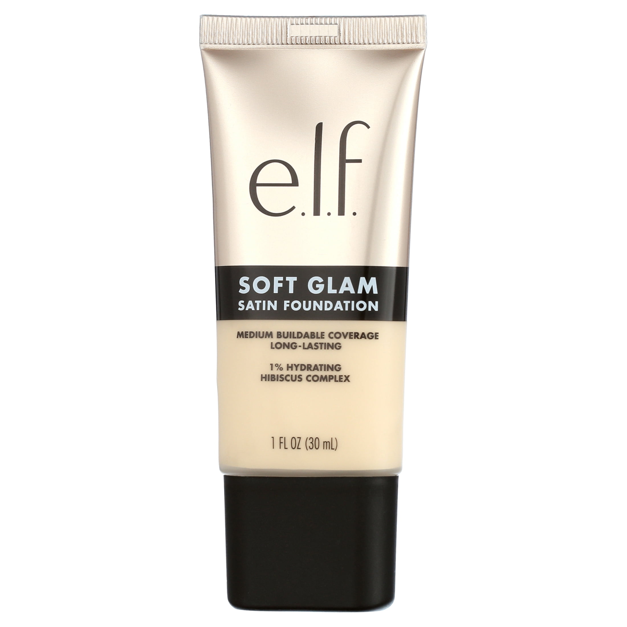 e.l.f. Soft Glam Satin Foundation, 12 Fair Warm, 1 fl oz