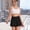 Black, variant on Only Moment Tennis Skirts for Women with Shorts Polyester,Spandex Yoga Shorts Casual Boho Ruffle Tiered Skorts High Waist Mini Skirts Golf Tennis Crochet Shorts Skorts for Women Black,XS