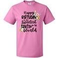 thumbnail image 3 of Inktastic Happy Birthday to the Sweetest Cousin in the World T-Shirt, 3 of 5