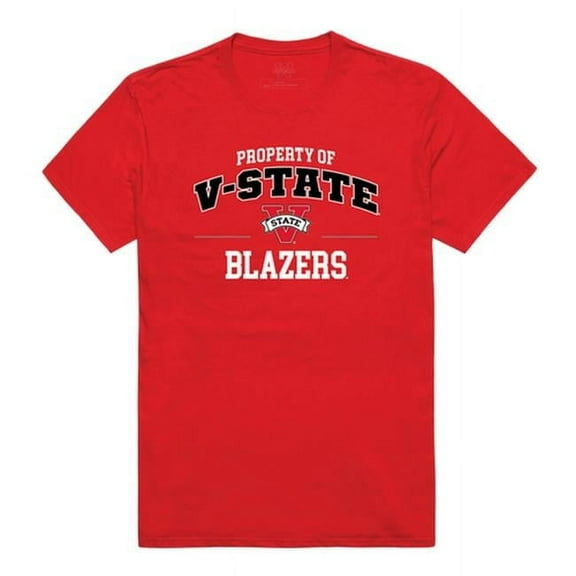 Valdosta State University Men Property T-Shirt, Red - Extra Large