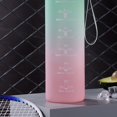 thumbnail image 2 of Bouteille d'Eau Froide Dégradé Givré 1000ML pour Extérieur (Bleu), 2 of 10