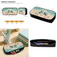 thumbnail image 7 of Kuiaobaty Beach Starfish Print Backpack and Lunch Bag Set for Boys Girls Sea Turtle Print Lunch Box with Pencil Case 17 Inch Bookbags and Pencil Pouch with Zipper for School Picnic, 7 of 7