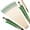 2 green + 1 black, variant on limaity 12pcs Wooden Arrows 32" with 5" Natural Feather Traditional Bow Lognbow Practice