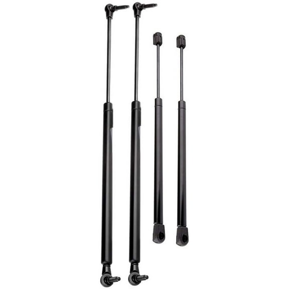 ECCPP 2pcs Liftgate and 2pcs Window Glass Lift Supports Struts for Jeep Grand Cherokee 2005-2008