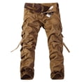thumbnail image 2 of Birdeem Mens Solid Multi-Pocket Washed Overalls Outdoor Casual Pants Trousers, 2 of 12