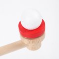 thumbnail image 4 of 1 pieza de juguete de bola de madera para soplar, soplador de bolas flotante, divertido juego de pelota flotante, juguete de equilibrio para soplar., 4 of 8