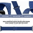 thumbnail image 3 of Nylon Braided Solo Loop Band for Apple Watch Bands 45mm 41mm 44mm 40mm 42mm 38mm Adjustable Nylon Stretchable Sport Strap Elastic Replacement Wristband for iWatch Series 8 7 6 SE 5 4 3 2 1, 3 of 9