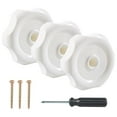 thumbnail image 1 of 3-Pack 1" Shaft RV Window and Vent Knob Interior Hardware Camper Windows, 1 of 7