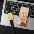 thumbnail image 7 of Men’s Vintage Quartz Watch Rectangular Dual-Dial Design with Dual Time Zone,Waterproof Man Watch with Leather Strap, Perfect for Travel & Business, 7 of 7