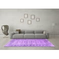 thumbnail image 3 of Ahgly Company Indoor Rectangle Oriental Purple Industrial Area Rugs, 7' x 9', 3 of 4