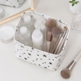 thumbnail image 6 of Cotton and Linen Desktop Storage Box, Miscellaneous Item Storage Box, Simple Pattern Storage Basket, Decorative Storage Basket, for Organizing Clothes, Toys, Books, and Daily Essentials, 6 of 6