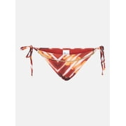 Hot Girl Summer by Megan Thee Stallion Women's and Women's Plus Conch Hottie Side Tie Shell Bikini Bottoms, Sizes XS-3X